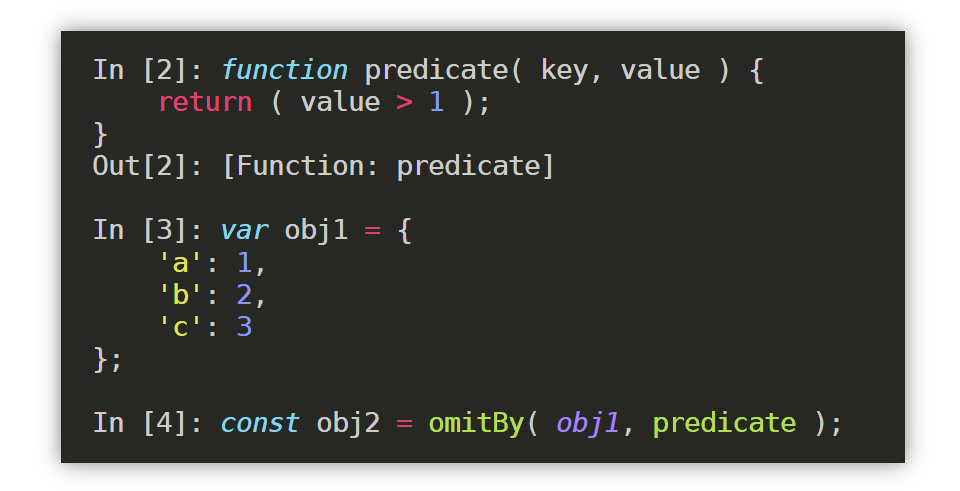 A screenshot of stdlib's monokai theme when enabled in the stdlib REPL